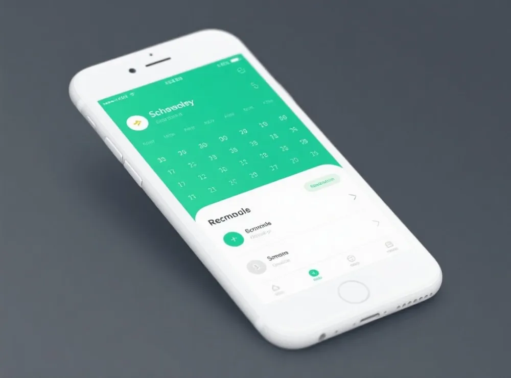 赛程App与提醒功能预览